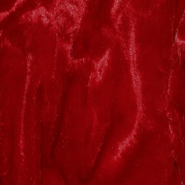 Fur Fabric Red Fur Fabric