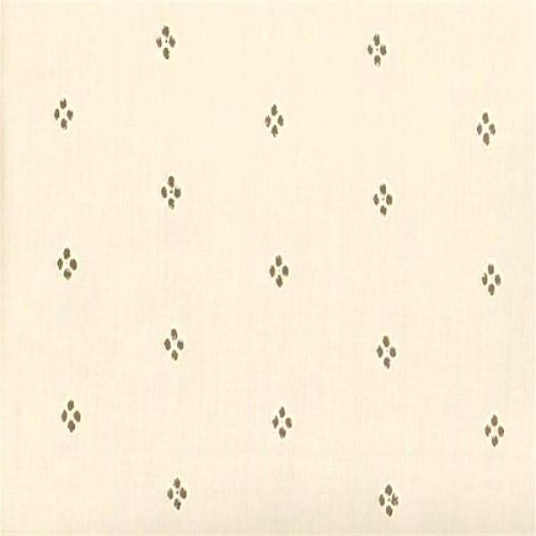 Embroidery Swiss Four Leaf Clover Off-White Embroidery Swiss
