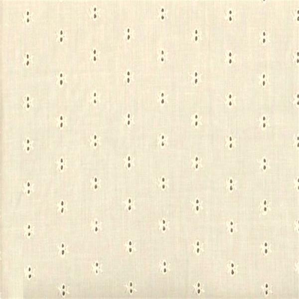 Embroidery Swiss Double Dots Off White Embroidery Swiss