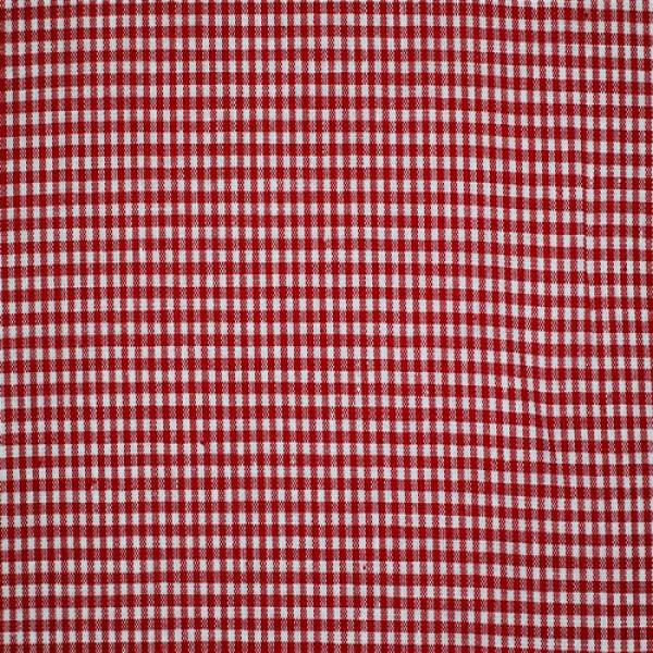 Gingham Red 2mm Cube 2 mm (Ginghams)