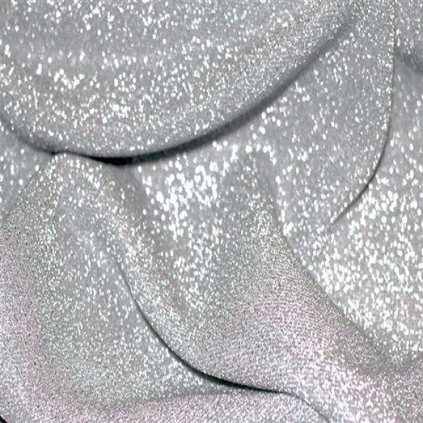Jersey Glitter Light Silver Jersey Glitter Fabric