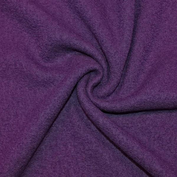 Boucle Fabric Purple Wool Boucle Fabric