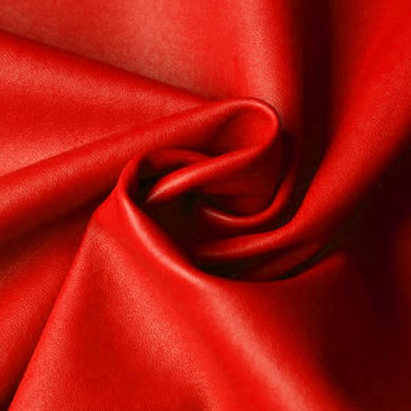Leather Red Leather Fabrics Skai