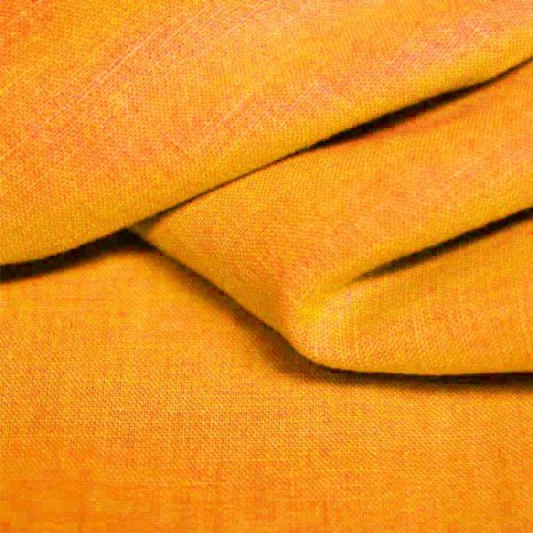 Linen Fabric Mango Linen Fabric Washed