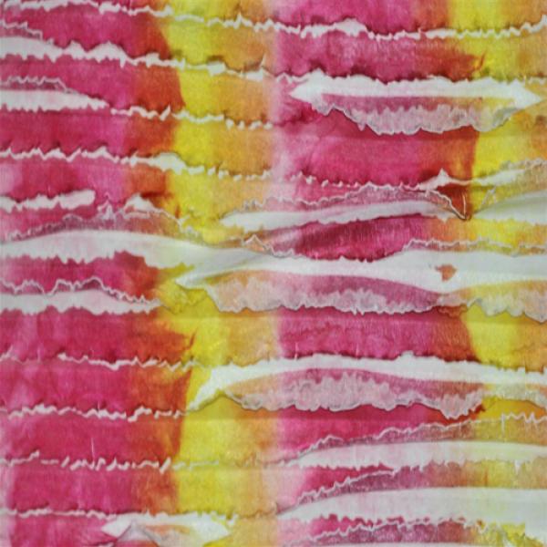 Ruffle Jersey Rainbow Pastel Jersey Ruffle Fabric