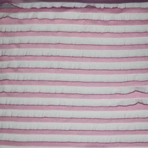 Ruffle Jersey Pink White Jersey Ruffle Fabric