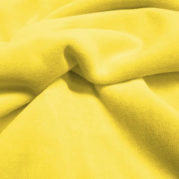 Nicky Velour Yellow Nicky Velour Fabric