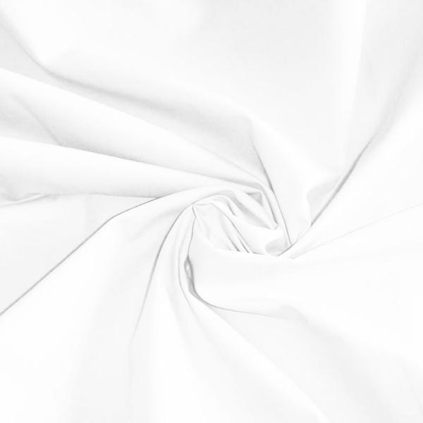 Poplin Cotton Fabric White Poplin Cotton Fabric