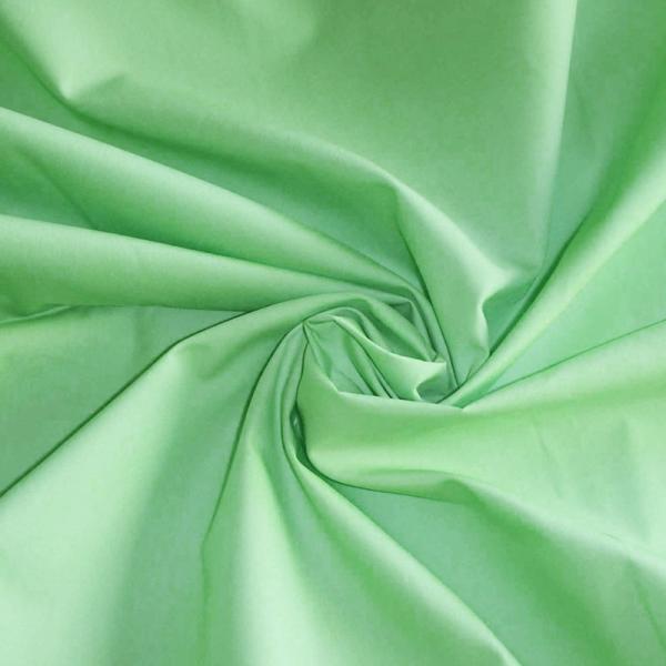 Poplin Cotton Fabric Spring Green Poplin Cotton Fabric