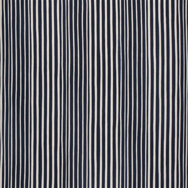 Stripes Navy White FABRIC OUTLET