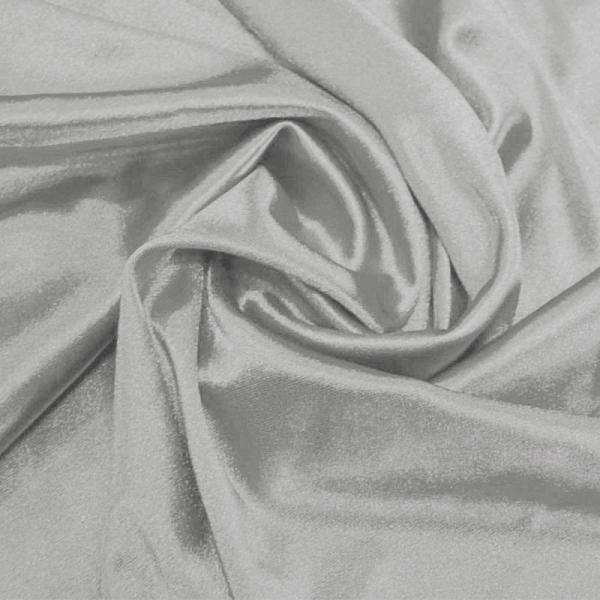 Spandex Fabric (Shiny) Silver Spandex Fabric Shiny