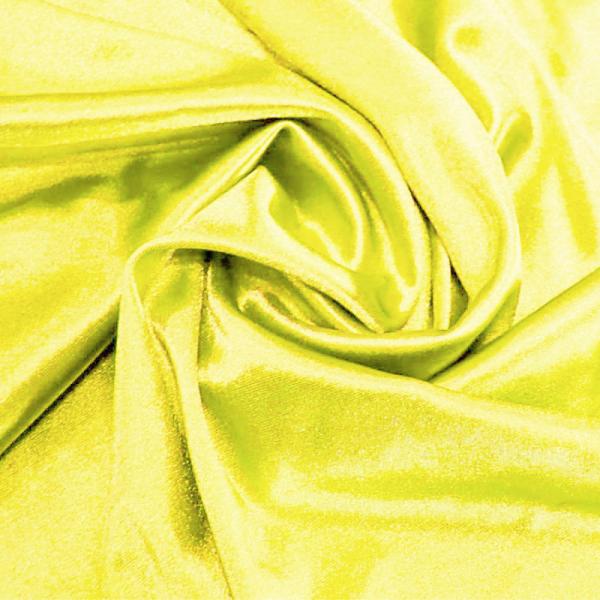 Spandex Fabric (Shiny) Yellow Spandex Fabric Shiny