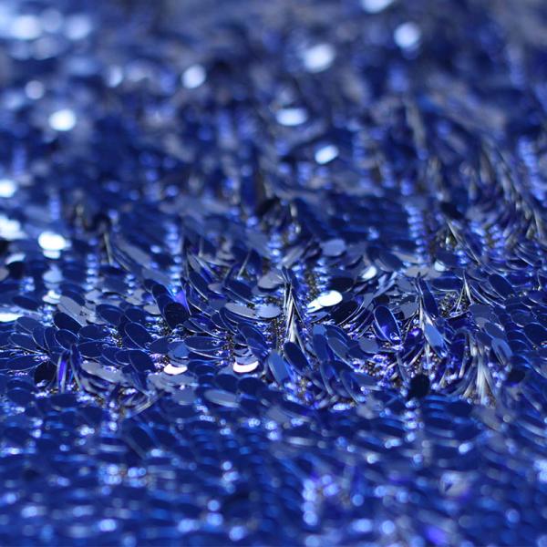 Sequin Fabric Cobalt Sequin Fabric