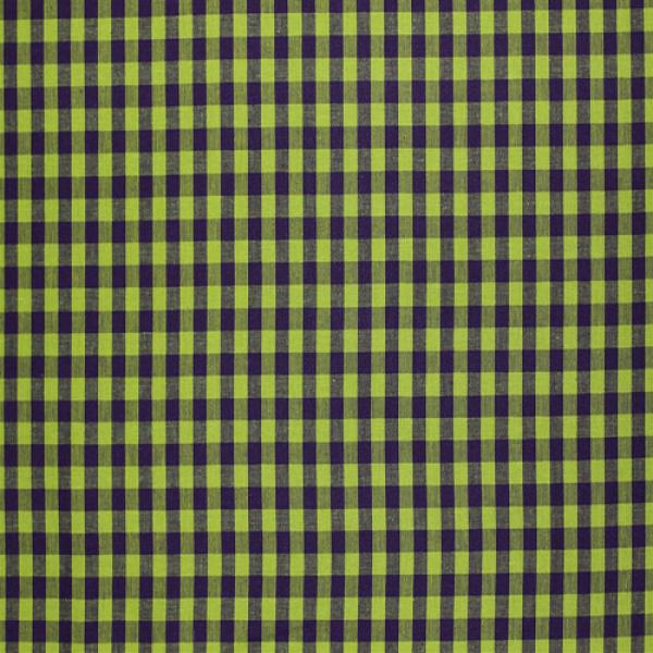 Gingham Lime / Purple 9mm Cube 9 mm Mix (Ginghams)