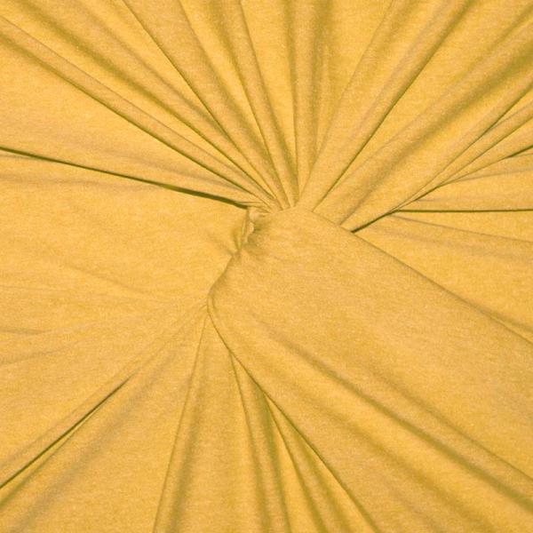 Viscose Jersey Melee Yellow Viscose Jersey Fabric