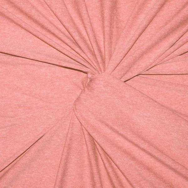 Viscose Jersey Melee Pink Viscose Jersey Fabric