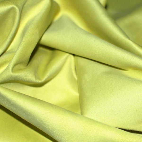 Suede Fabric Yellow Suede Fabric